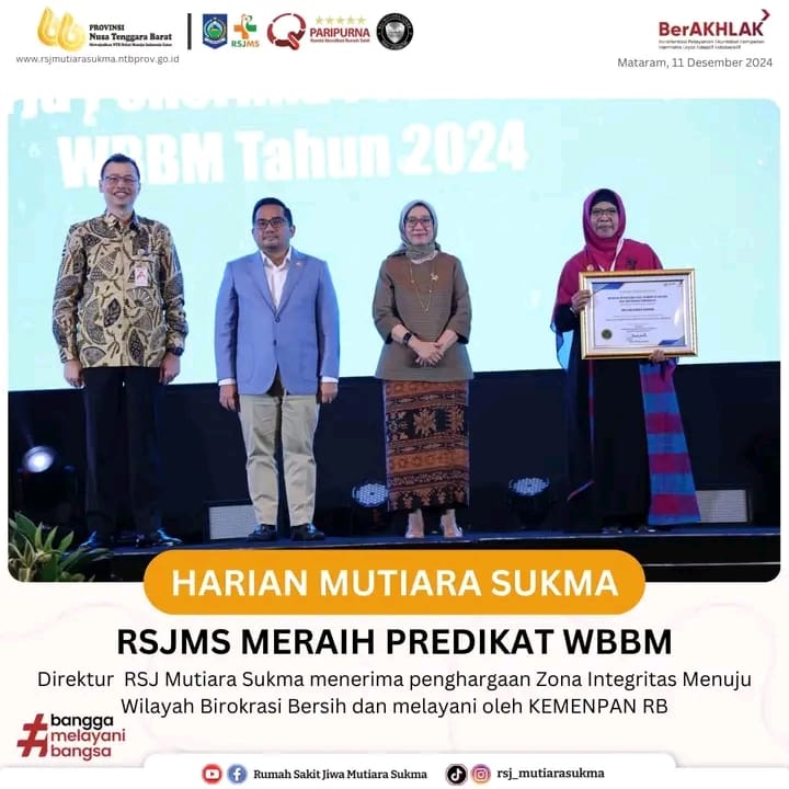 RSJMS MERAIH PREDIKAT WBBM